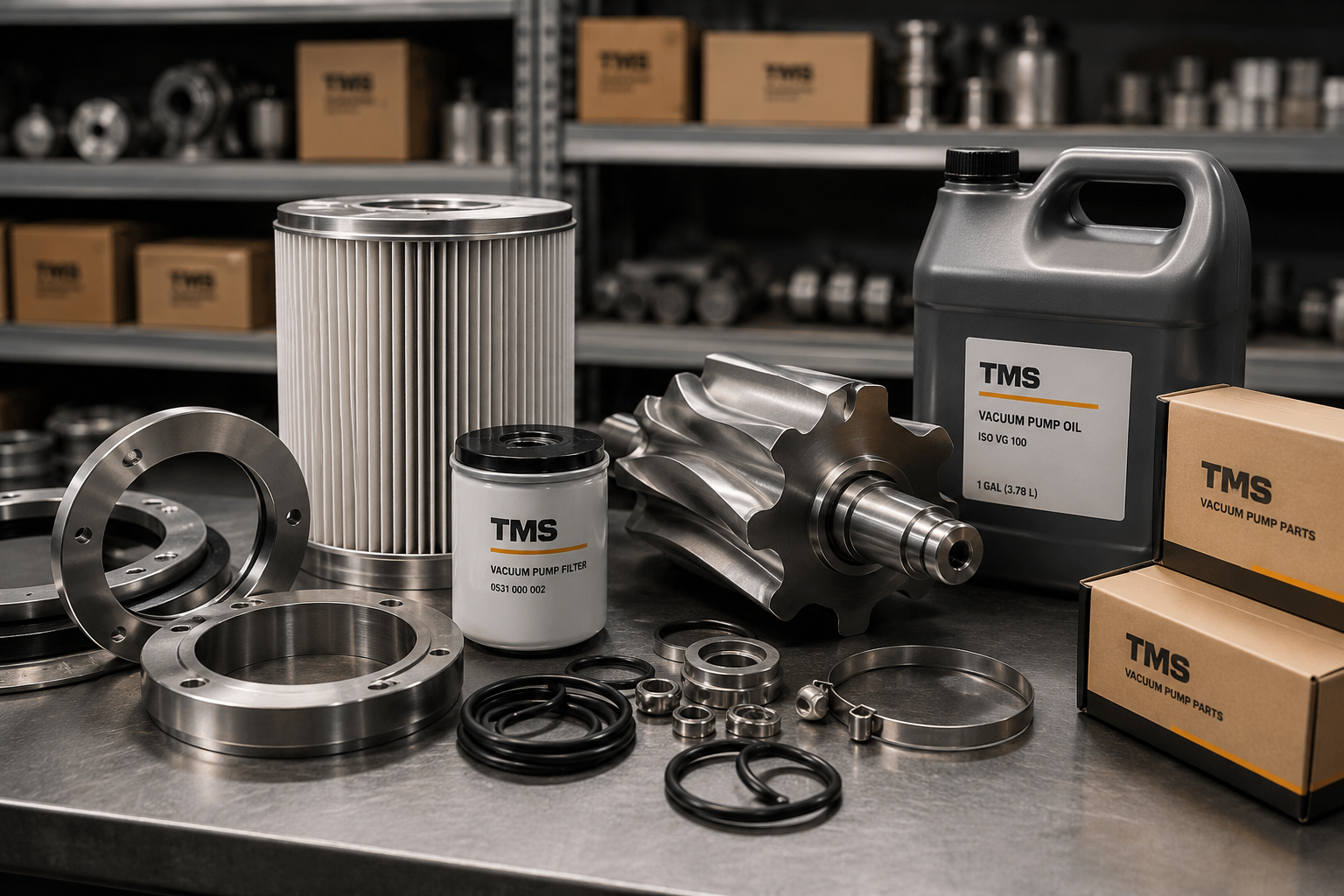 Parts and supplies inventory