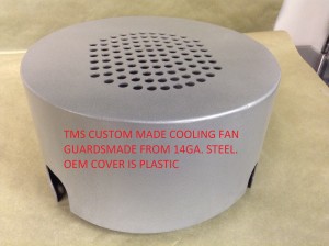 TMS Custom Made Cooling Fan Guard 14GA. Steel No OEM Plastic