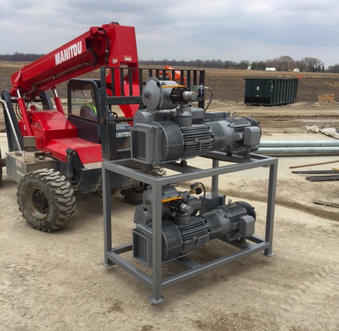 TMS RV630 Vacuum Pumps Delivered to Prestage's Iowa Pork Plant